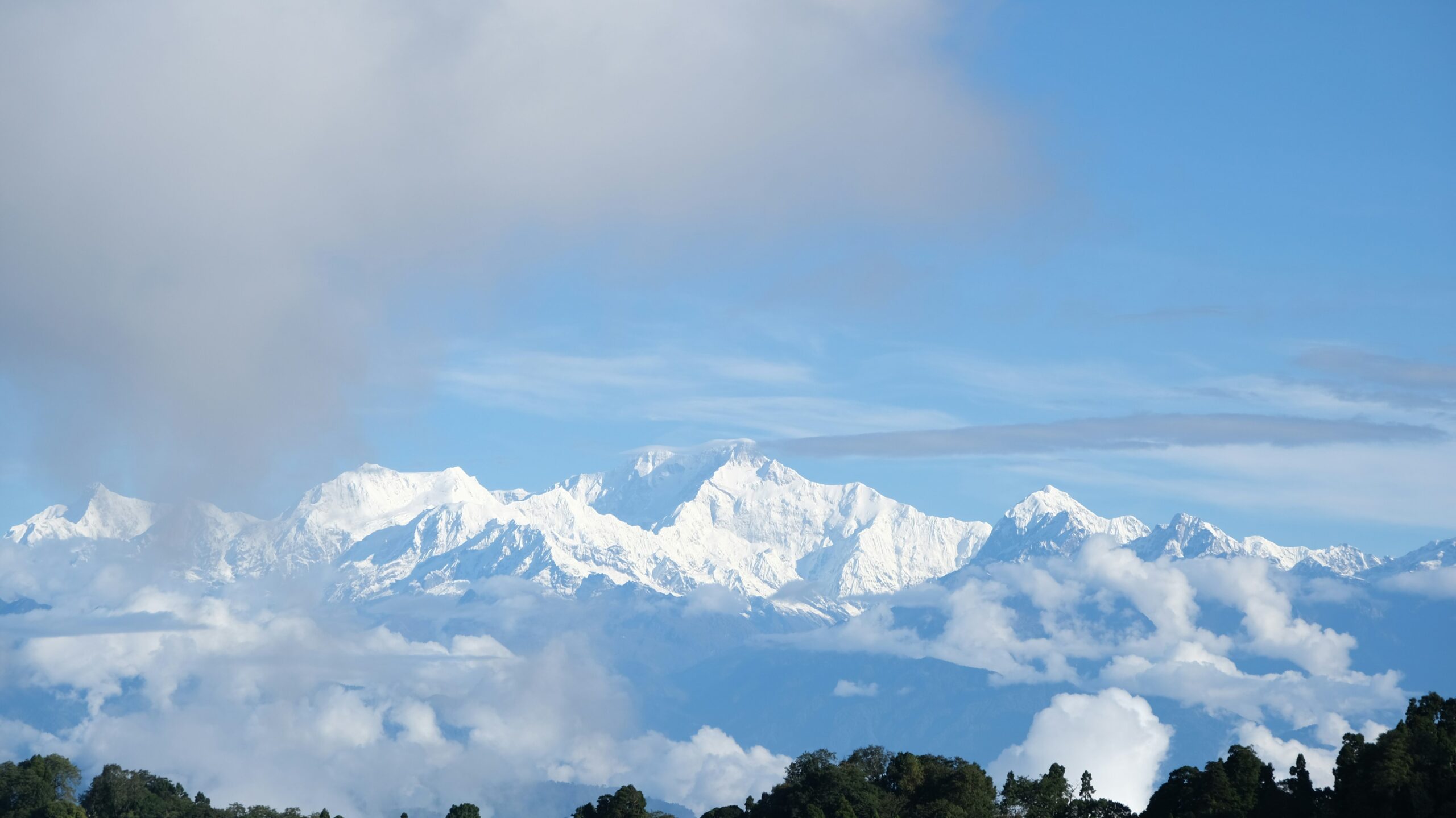 Peaks of Mount Kangchenjunga