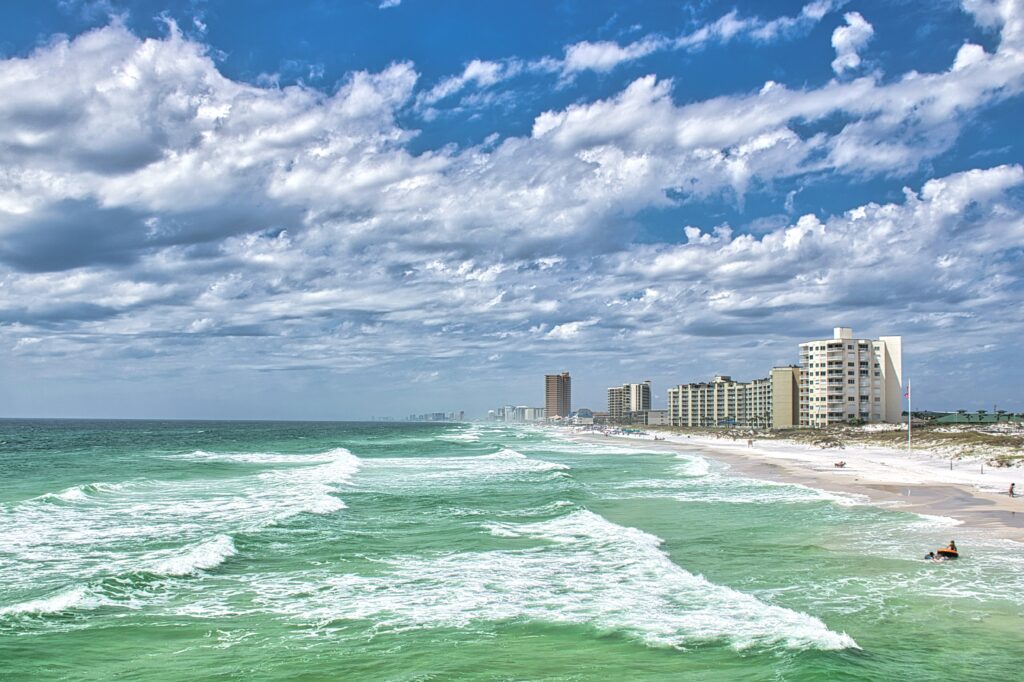 family beaches in florida